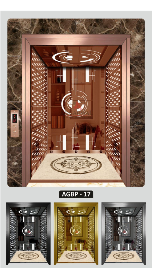 Lift design in modern home