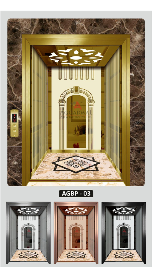 Elevator integrated in landscape architecture