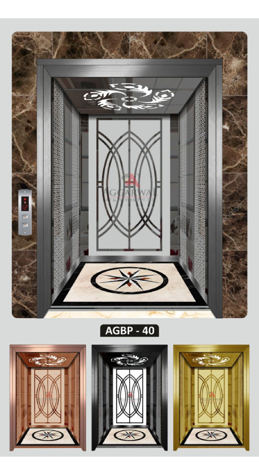 Lift design in modern home