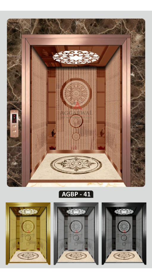 Lift design in modern home