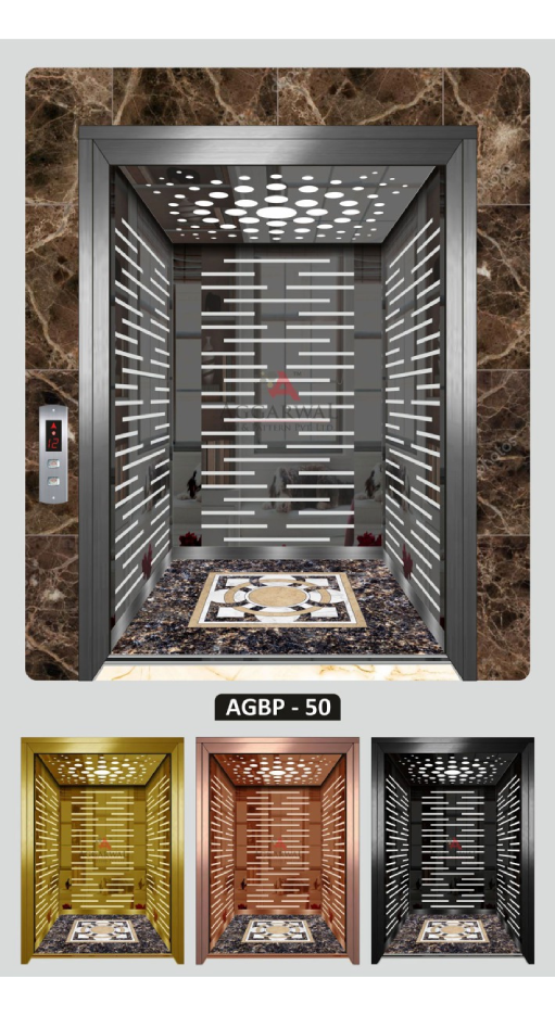 Lift design in modern home