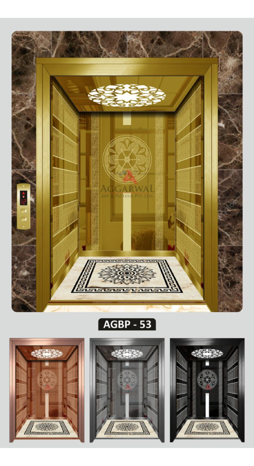 Compact elevator for apartments