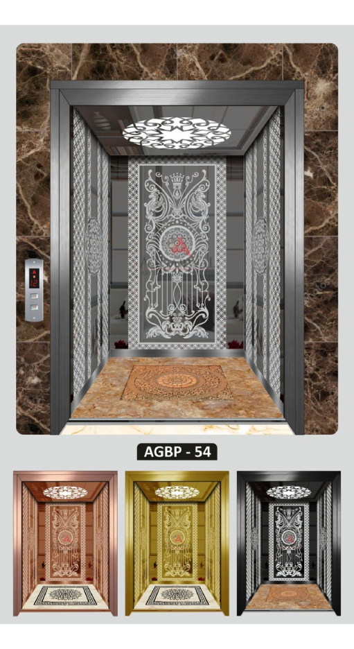 Lift design in modern home