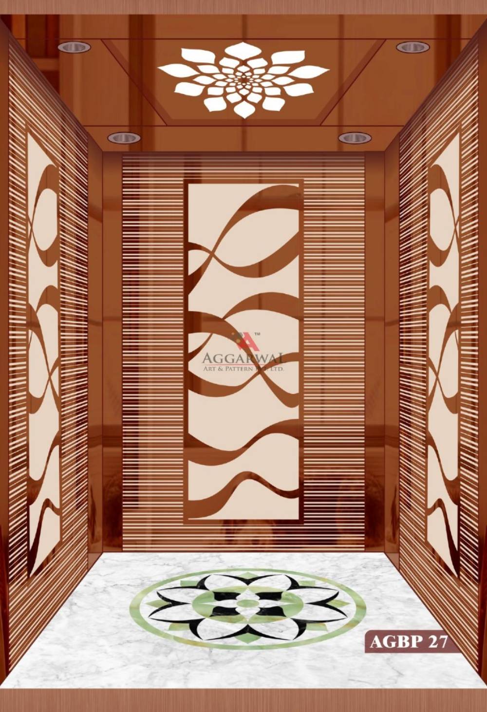 Elevator design in residential apartment