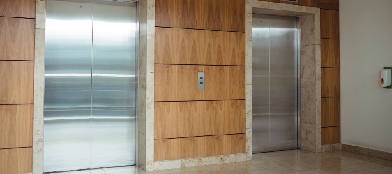 Custom Elevator for Stylish Living Room Interior
